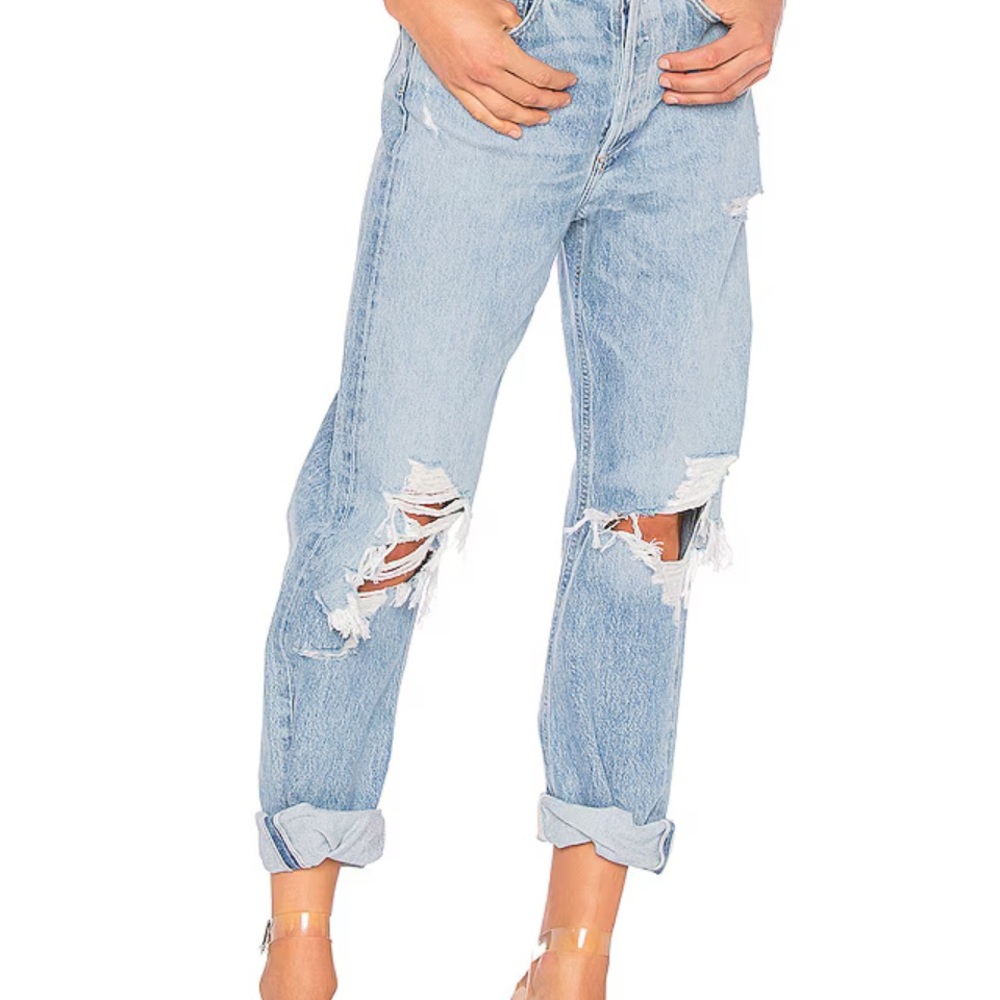 AGOLDE 90’s mid-rise loose fit jeans. Size 28.